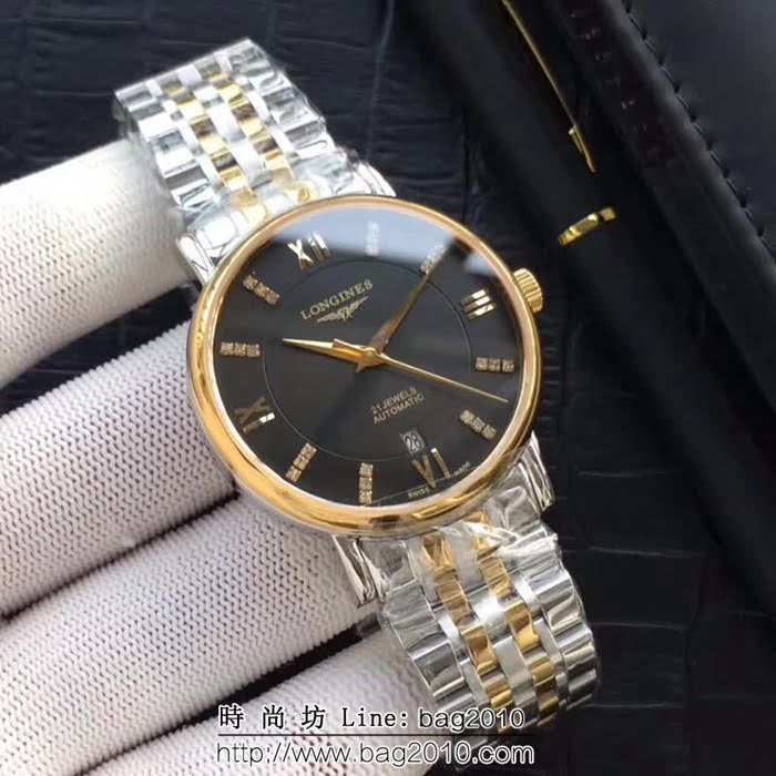 LONGINES浪琴 全自動機械 男士腕表 WSS0373